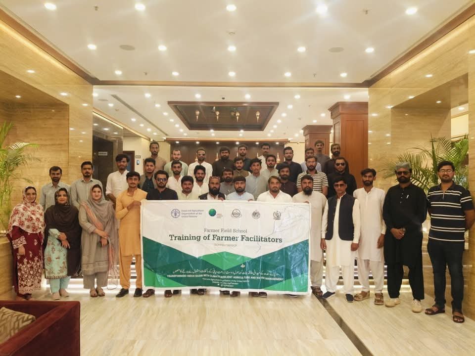 FAO Trains 250 Farmer Facilitators to Strengthen Climate Resilience in Sindh and Punjab