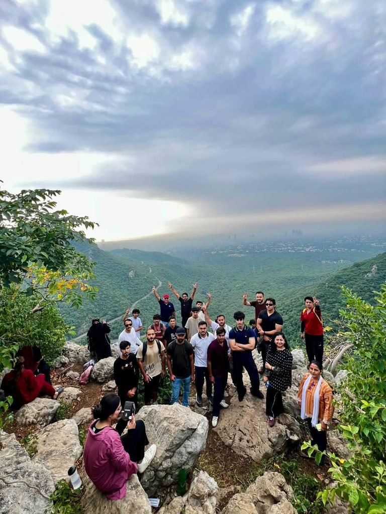 Hiking Group Completes 19km Trek Across Margalla Hills Trails in Islamabad Hiking Group Completes 19km Trek Across Margalla Hills Trails in Islamabad