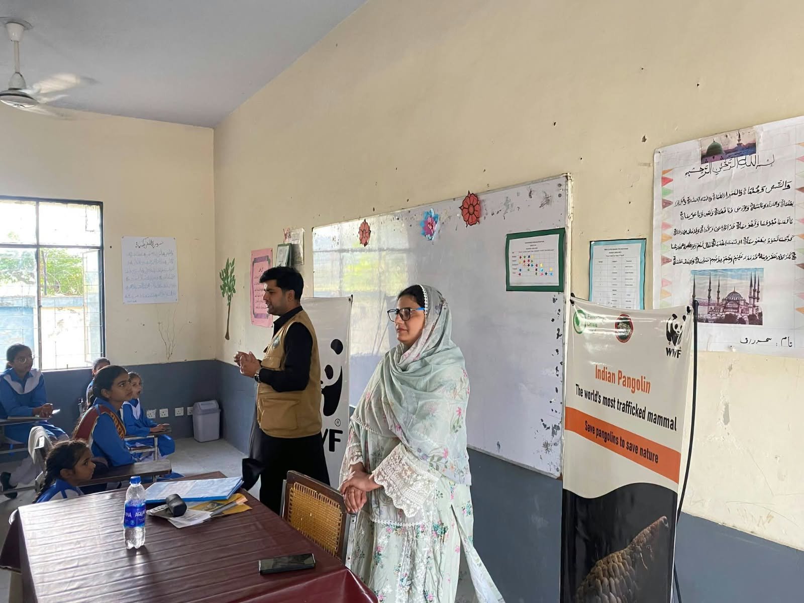 IWMB, WWF-Pakistan Engage Students in Pangolin and Wildlife Conservation