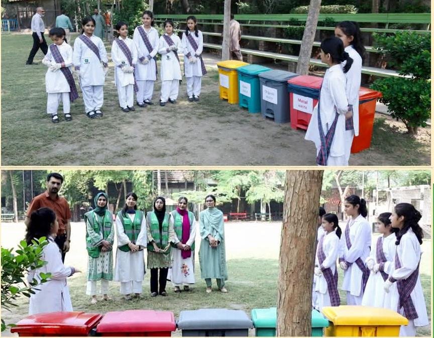 Lahore School Showcases Waste Segregation, Recycling and Green Initiatives Under Punjab Certification Programme