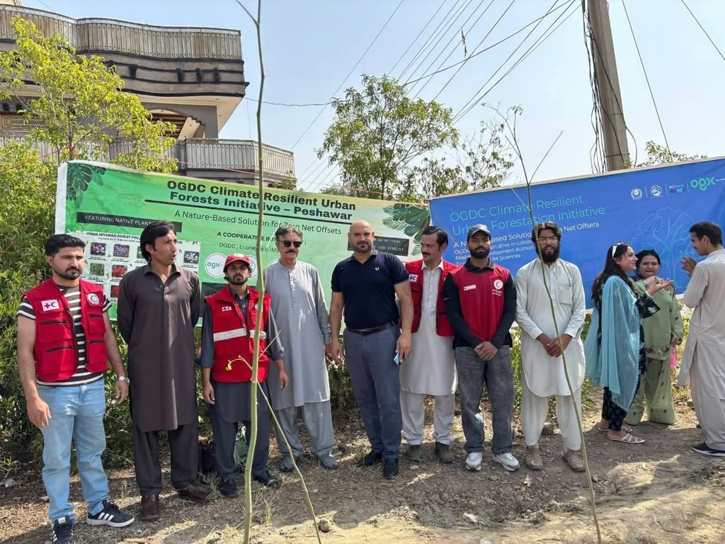 PRCS KP Joins Urban Forestation Drive in Peshawar to Support Climate Resilience