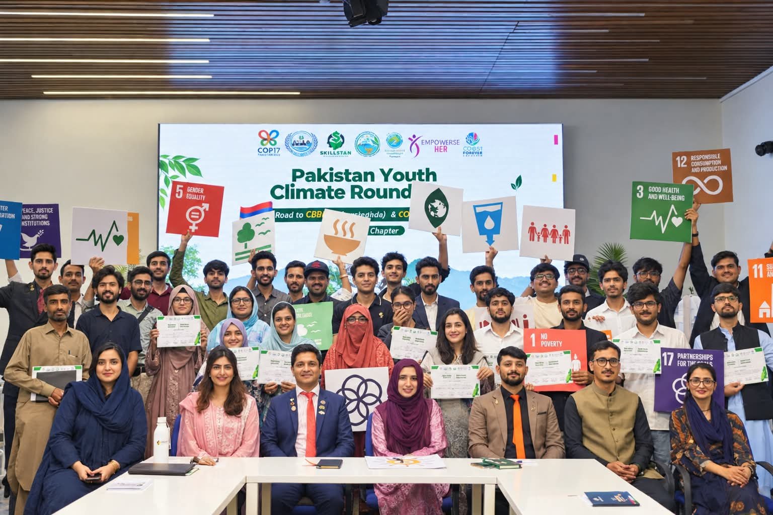 Pakistan Youth Climate Roundtable Highlights Role of Young People in Climate and Biodiversity Action