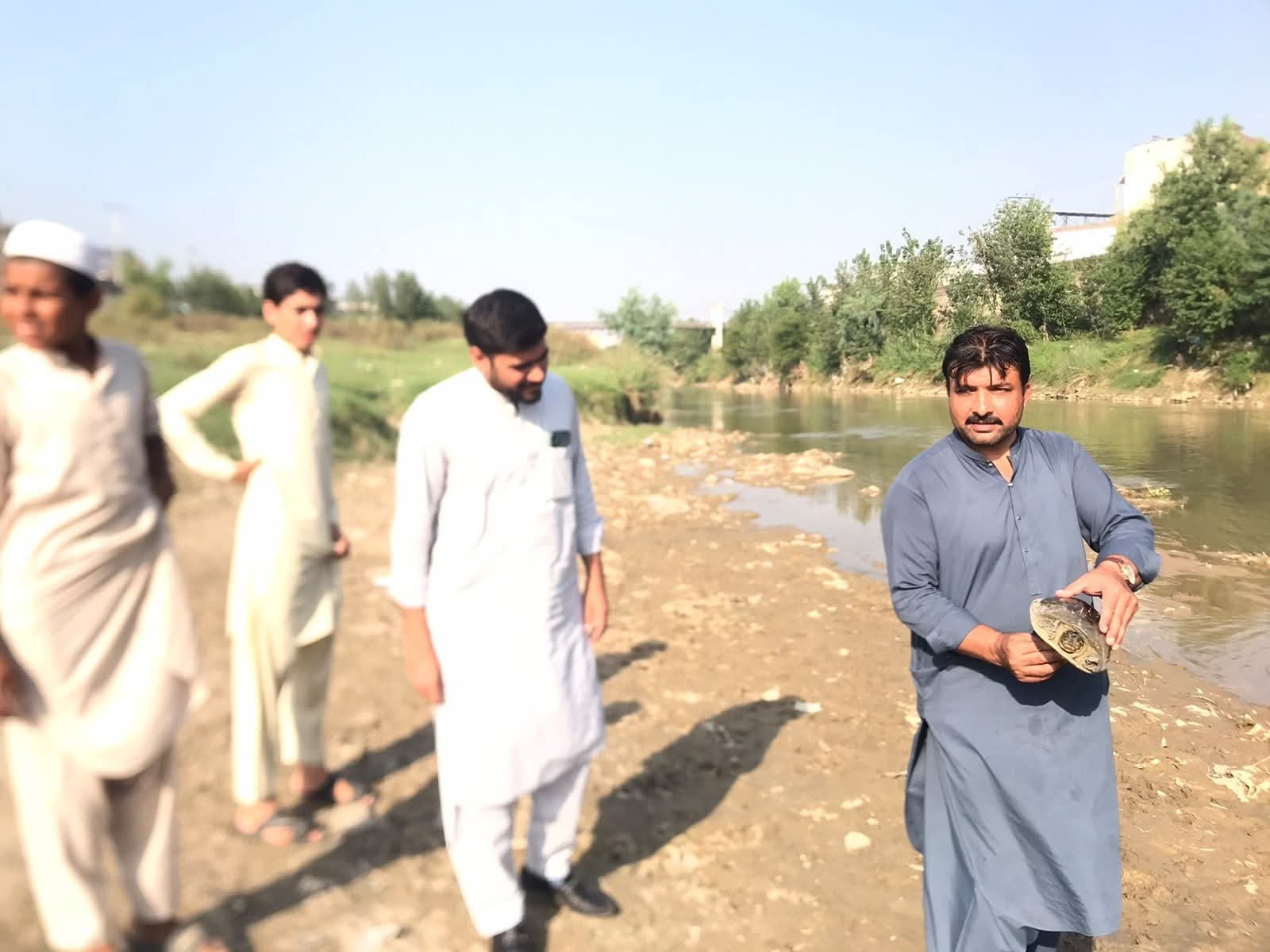 Turtle Rescued and Released into Natural Habitat in Mardan