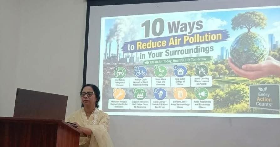 Youth for Humanity Club Organises Smog Awareness Event to Promote Health and Environmental Protection