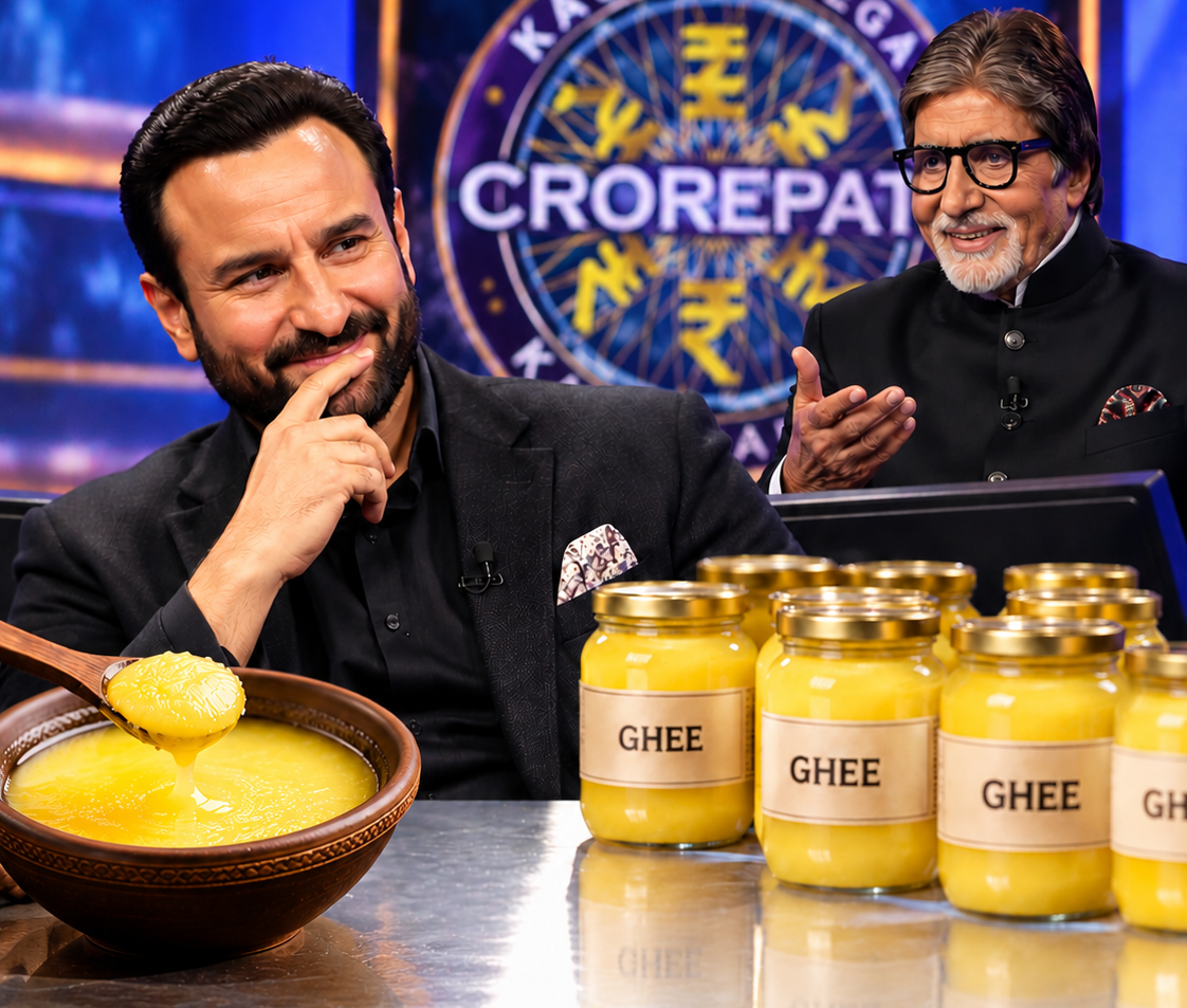 Saif Ali Khan’s Unusual KBC Prize Becomes an Internet Sensation