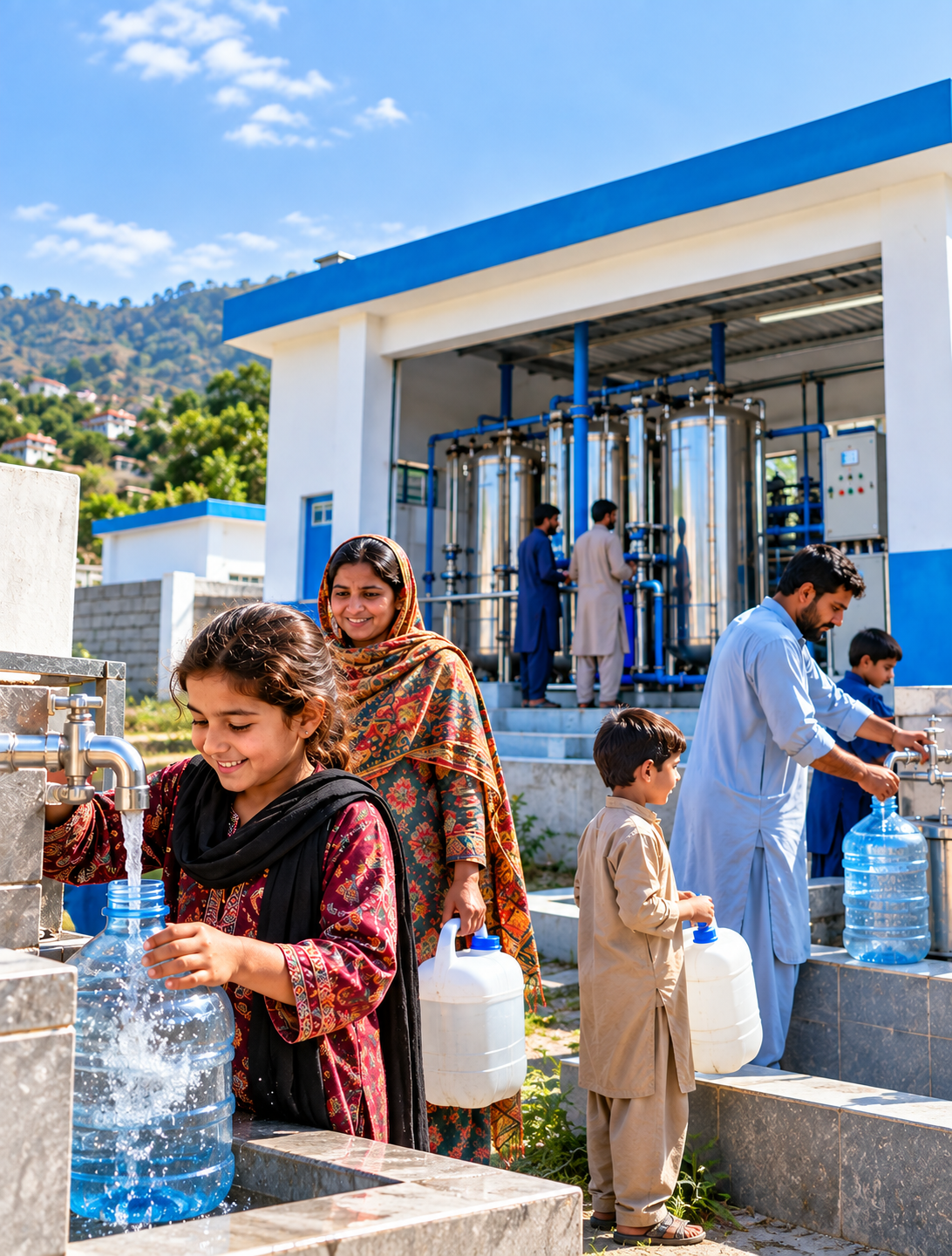 New Water Filtration Plant in Mirpur Aims to Improve Access to Safe Drinking Water