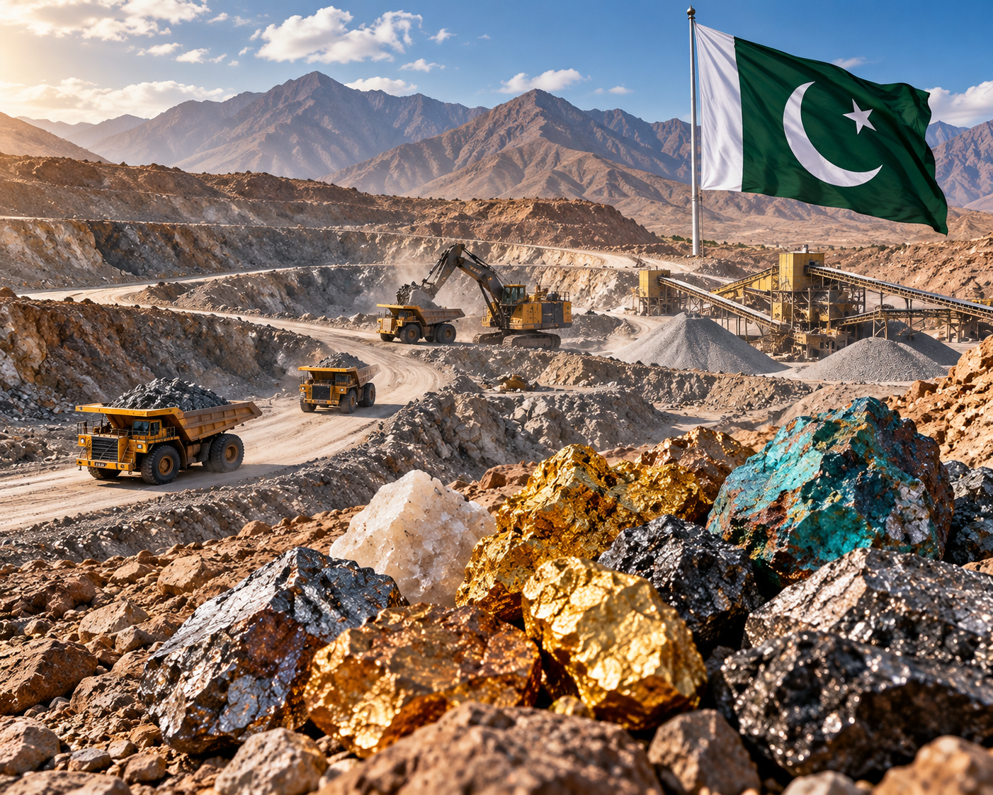 Pakistan’s Mineral Wealth Estimated at  Trillion as Government Seeks Greater Investment