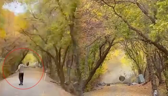 Couple Narrowly Escapes Massive Landslide Near Bridal Veil Falls in Utah