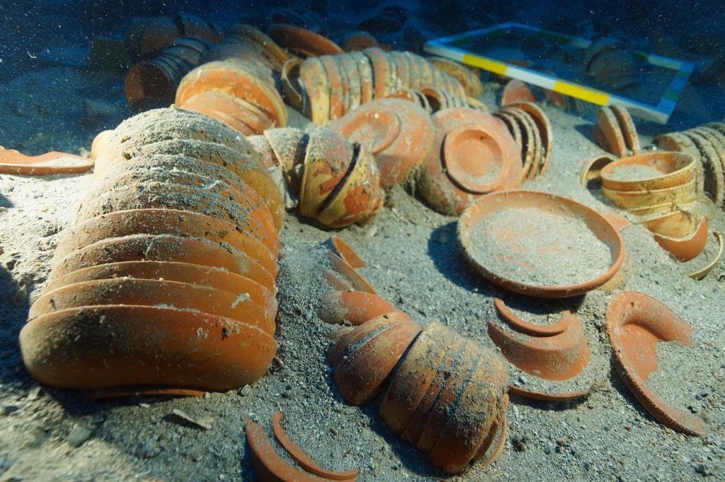 2,100-Year-Old Shipwreck Discovered Off Turkey, Ancient Pottery Recovered